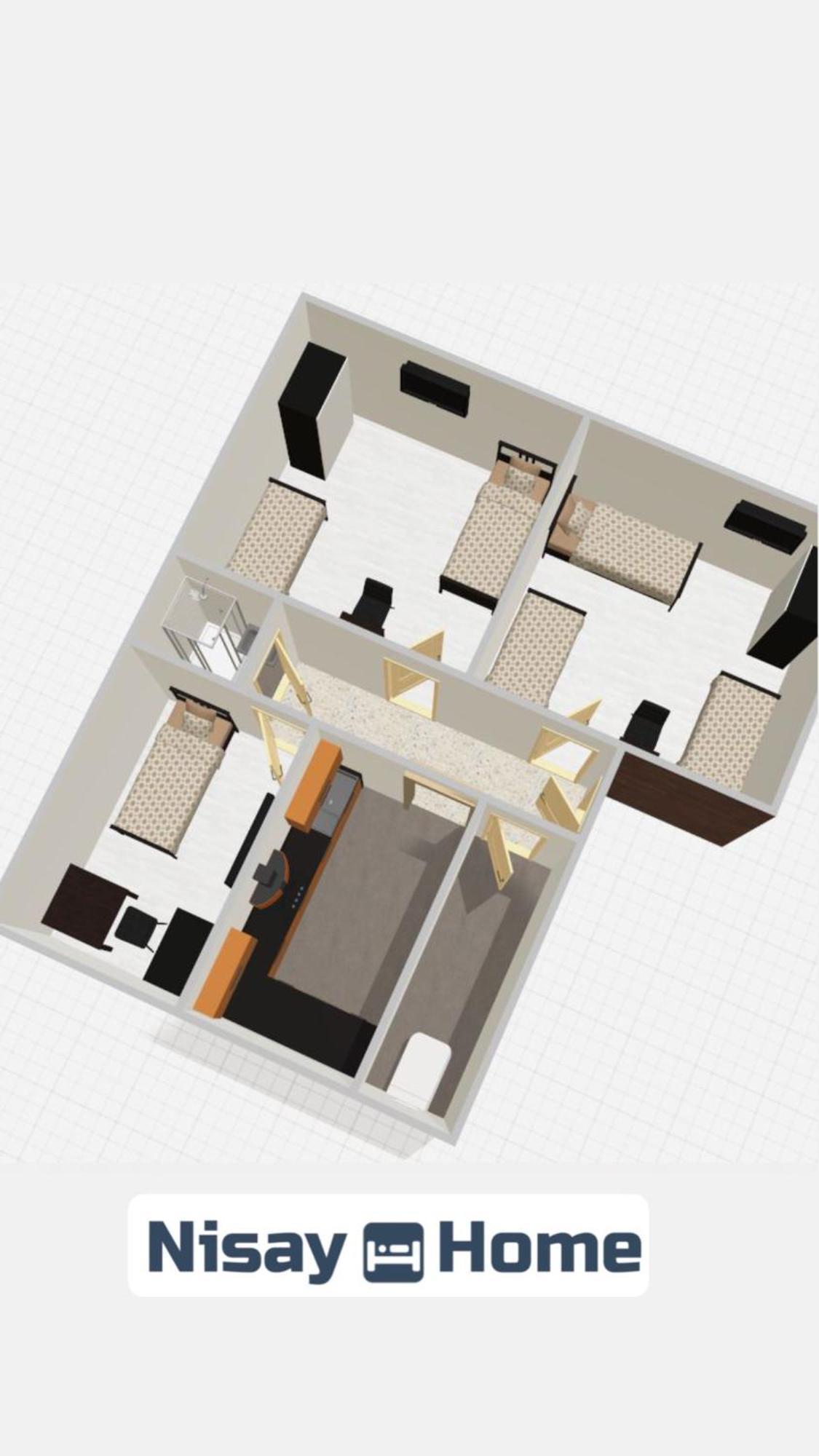 Nisay Home - 3 Room Apartment - A1 Людвігсбург Екстер'єр фото